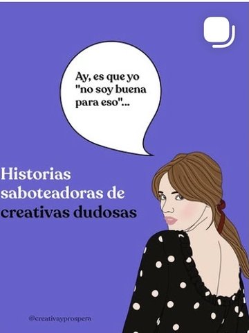 Illustration: stories that sabotage creative women